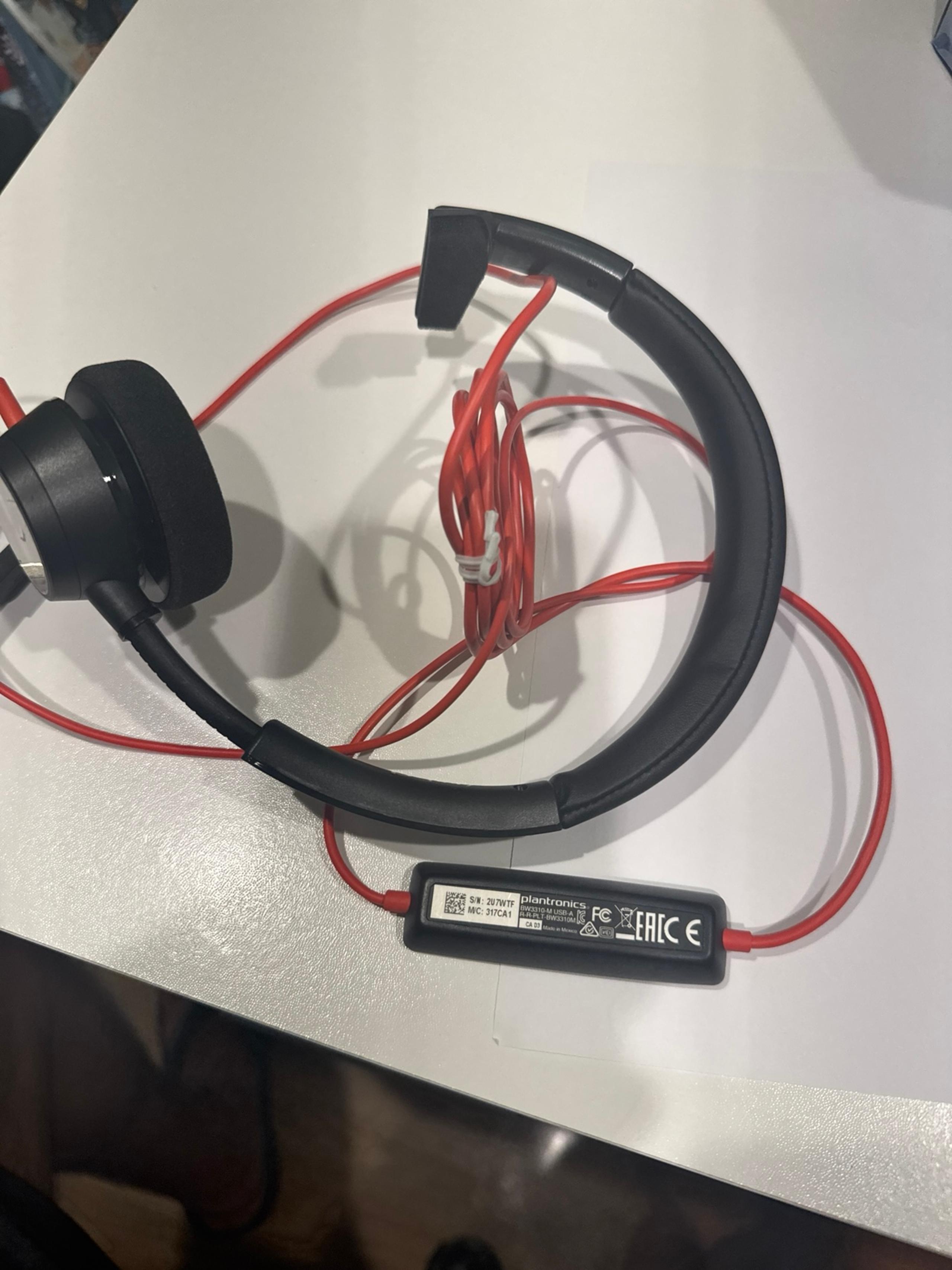 NEW Open Box Poly Plantronics Blackwire 3310 USB-A Headset