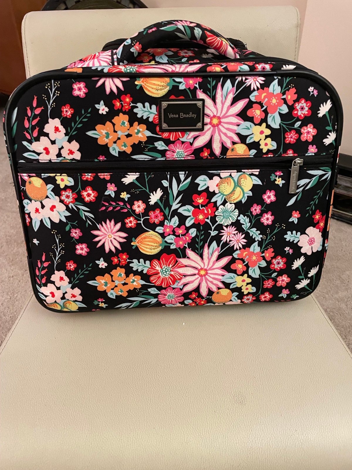 Vera Bradley Travel Bag Rolling bag, toiletries bag & wallet 3 pieces