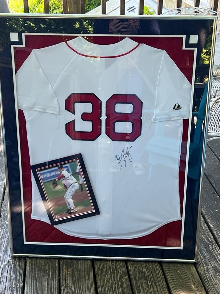 Curt Schilling Autographed Jersey