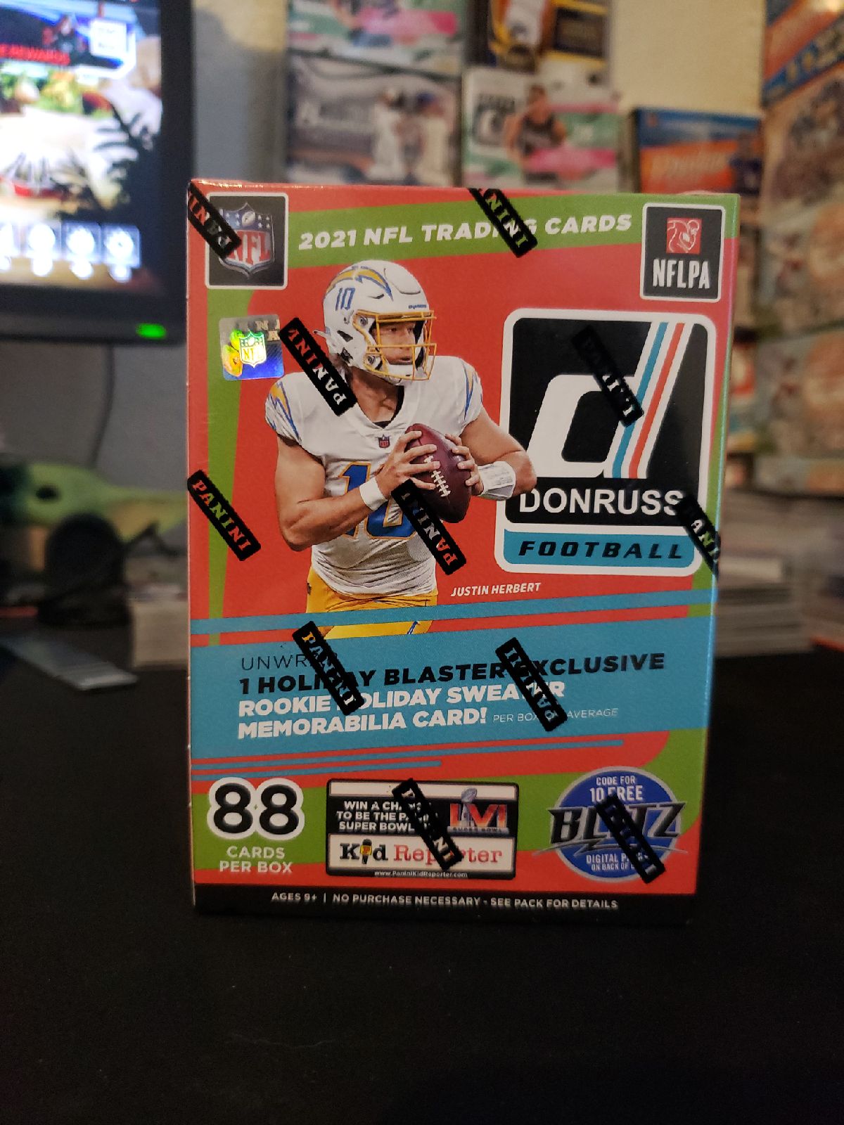 2021 Donruss Football Holiday Blaster Box
