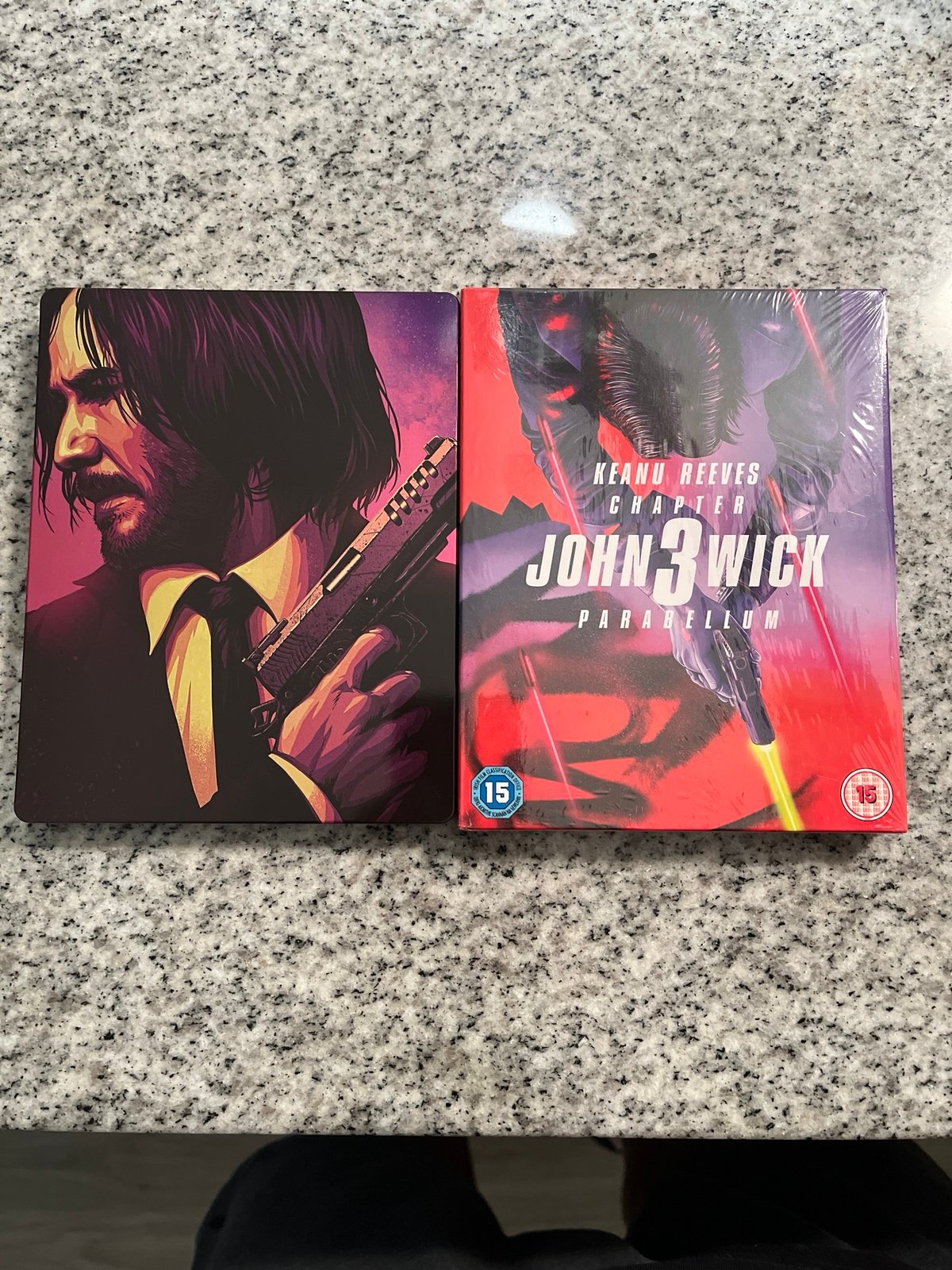 Blu ray John Wick CHAPTER 3 PARABELLUM SteelBook +DVD+DIGITAL EXPIRED rare