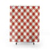 Stripes Orange Shower Curtains