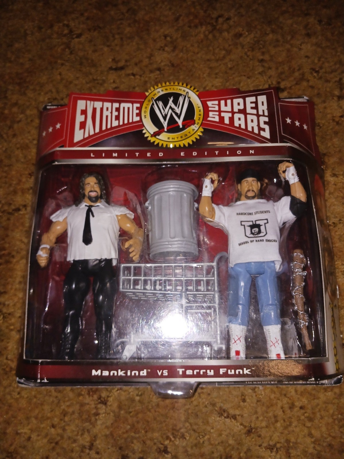 WWE extreme superstars limited edition mankind terry funk