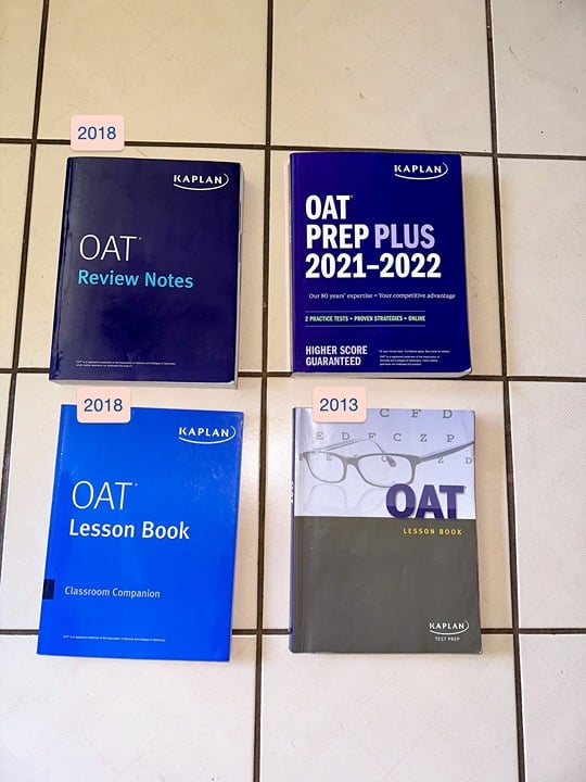 OAT Kaplan Prep Plus 2021-2022 + Review Book