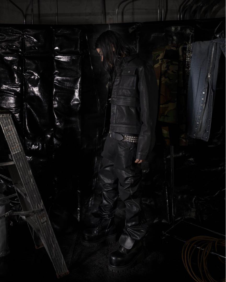 No Mass Production 008GLM Waxed Denim Jacket