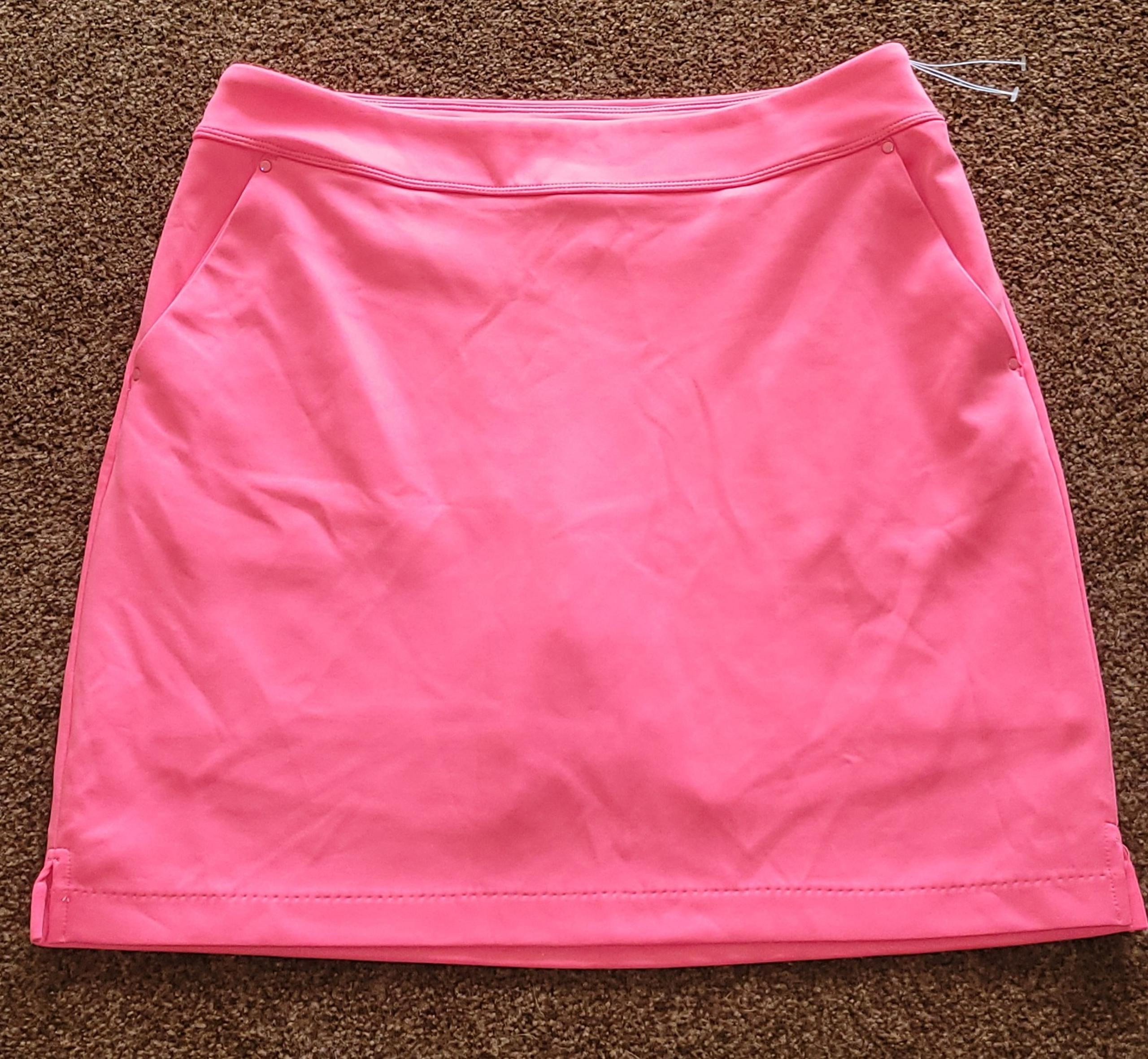 New Womens Greg Norman Golf Skort*Hot Pink* sz M