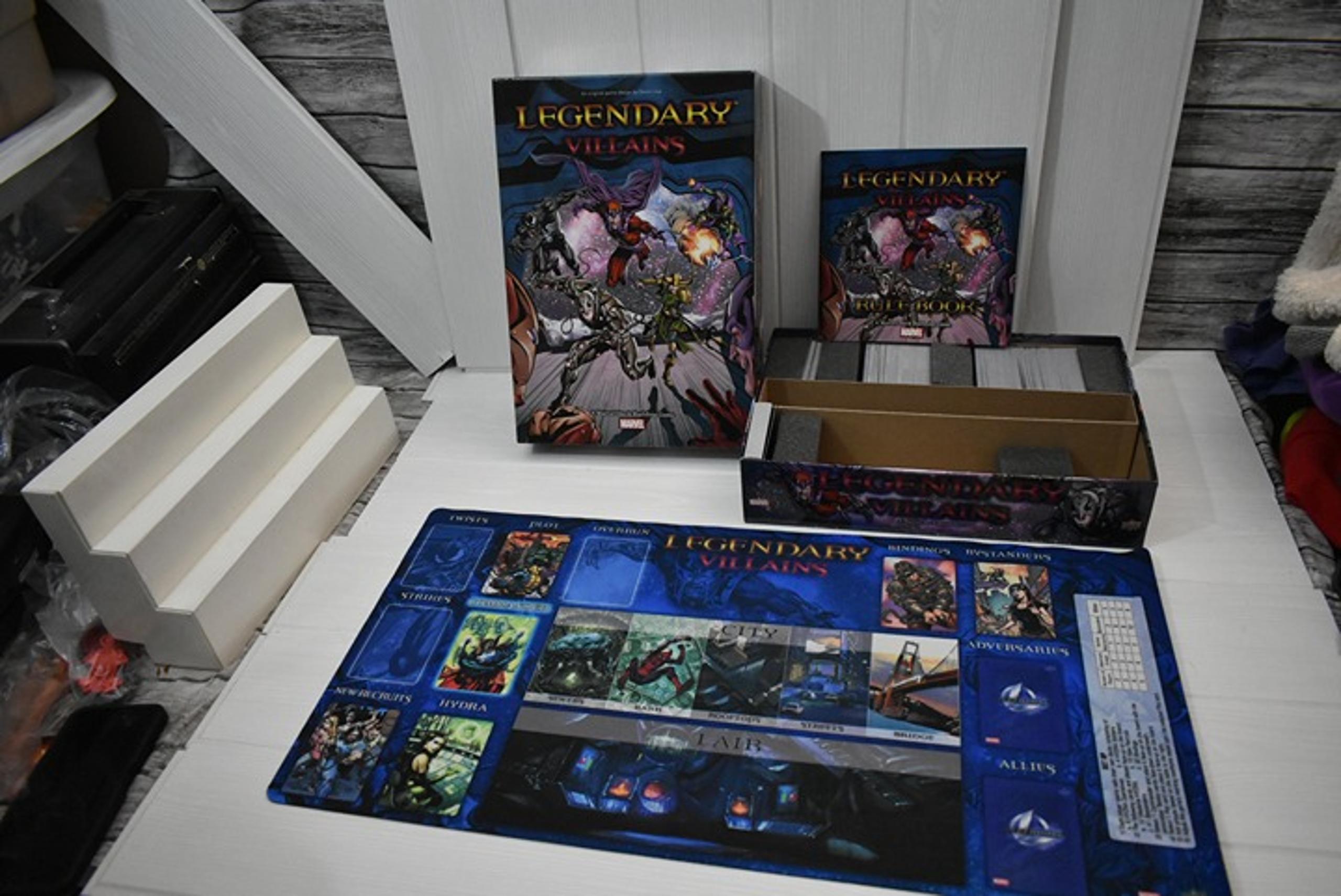 Marvel Legendary Villains Deck Building Upper Deck Card Board Game