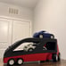 Vintage Little Tikes Red Truck Car Hauler