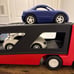 Vintage Little Tikes Red Truck Car Hauler