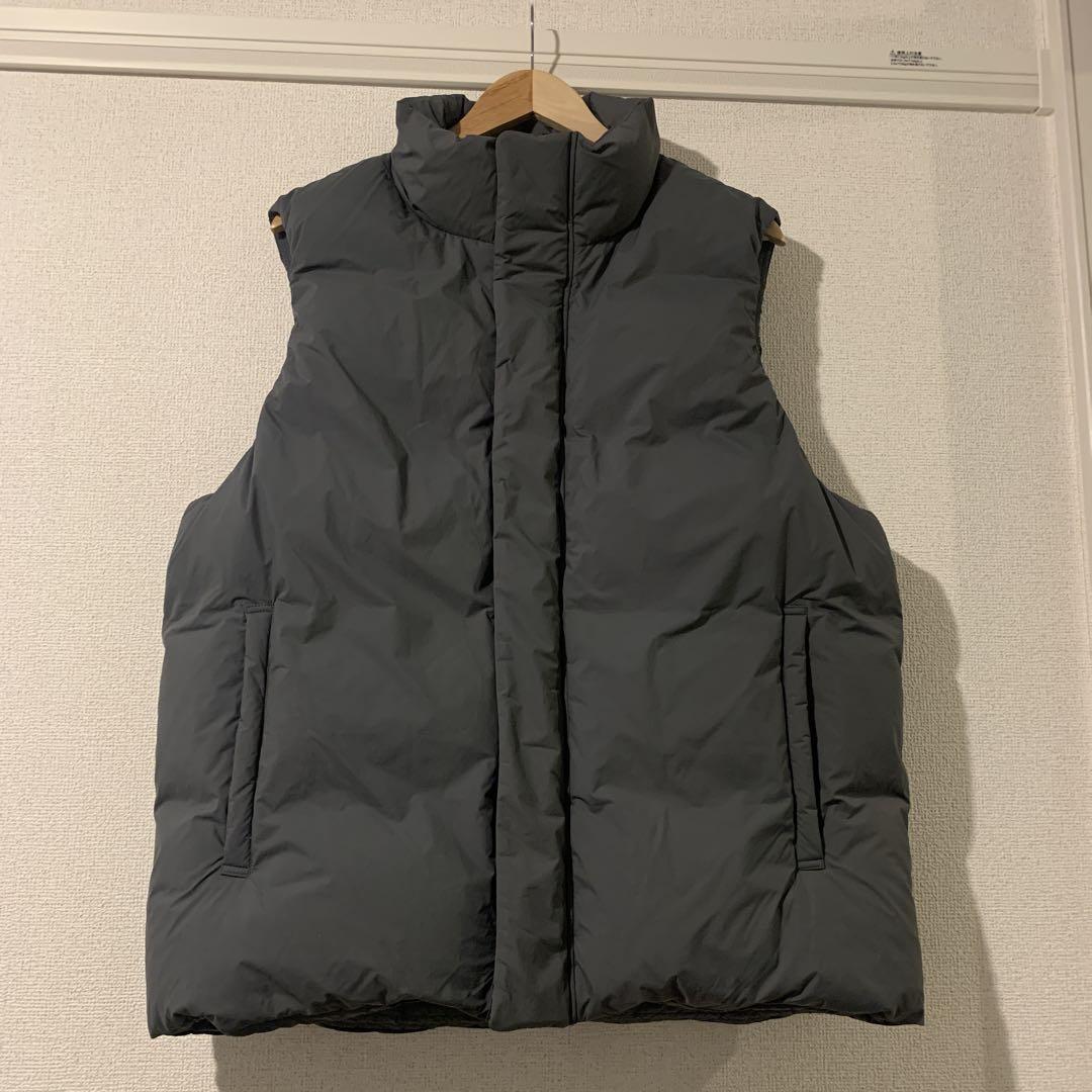 【希少　美品】H BEAUTY&YOUTH NYLON DOWN VEST BEAUTY&YOUTH Down Vest Gray