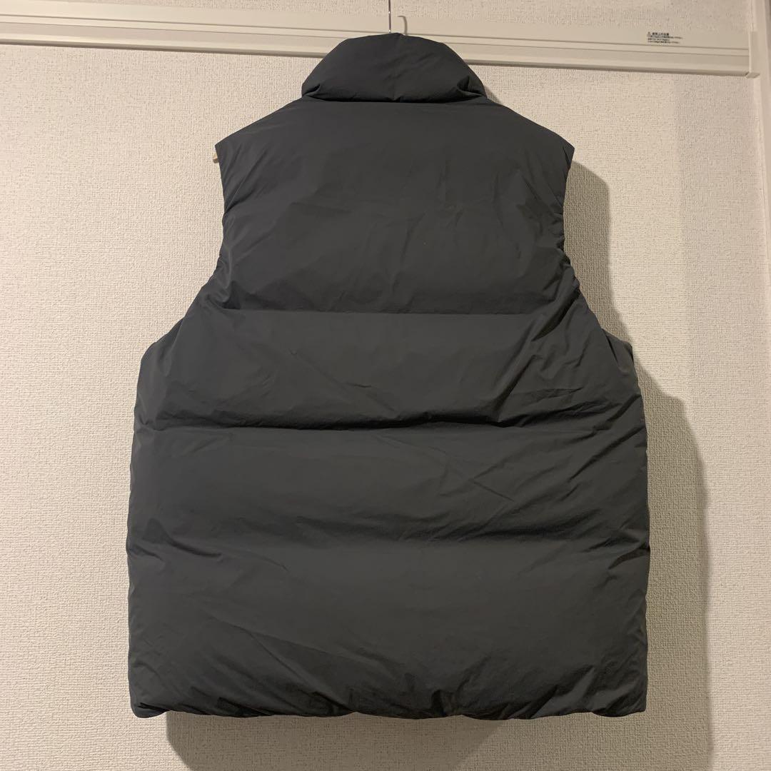 【希少　美品】H BEAUTY&YOUTH NYLON DOWN VEST BEAUTY&YOUTH Down Vest Gray