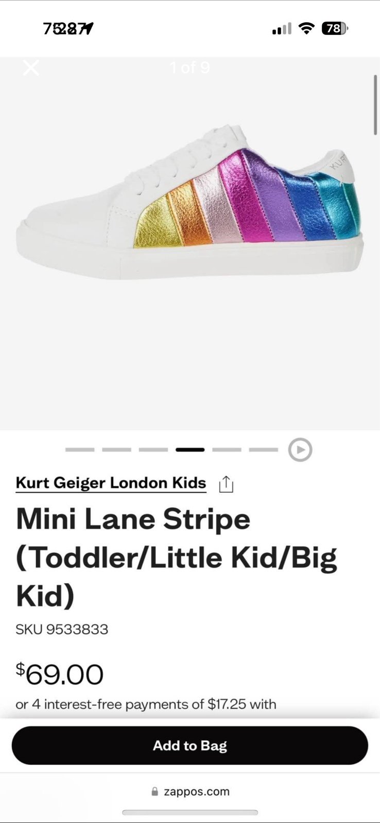 Kurt Geiger London Kids shoes