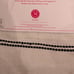 Martha Stewart green Christmas tree shower curtain & hook set