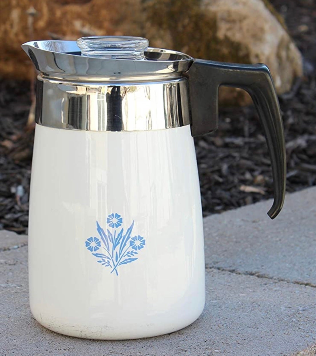 Corningware percolator coffee pot