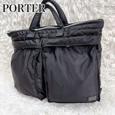 PORTER Tanker Short Helmet Bag Briefcase Black