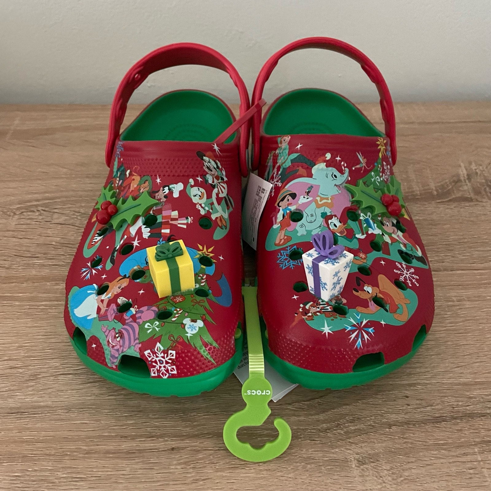 NWT Disney Mickey Mouse and Friends Holiday Clogs Adults by Crocs M9/W11