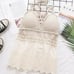 Bohemian Crochet Padded Bra Halter Top - STYLE #4