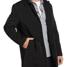 Men’s Medium Black Dress Rain coat