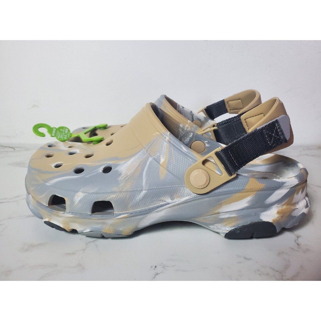 NWT Unisex Crocs Classic All Terrain Marbled Men's 9/ Women's 11 Clog 207887-2ZM