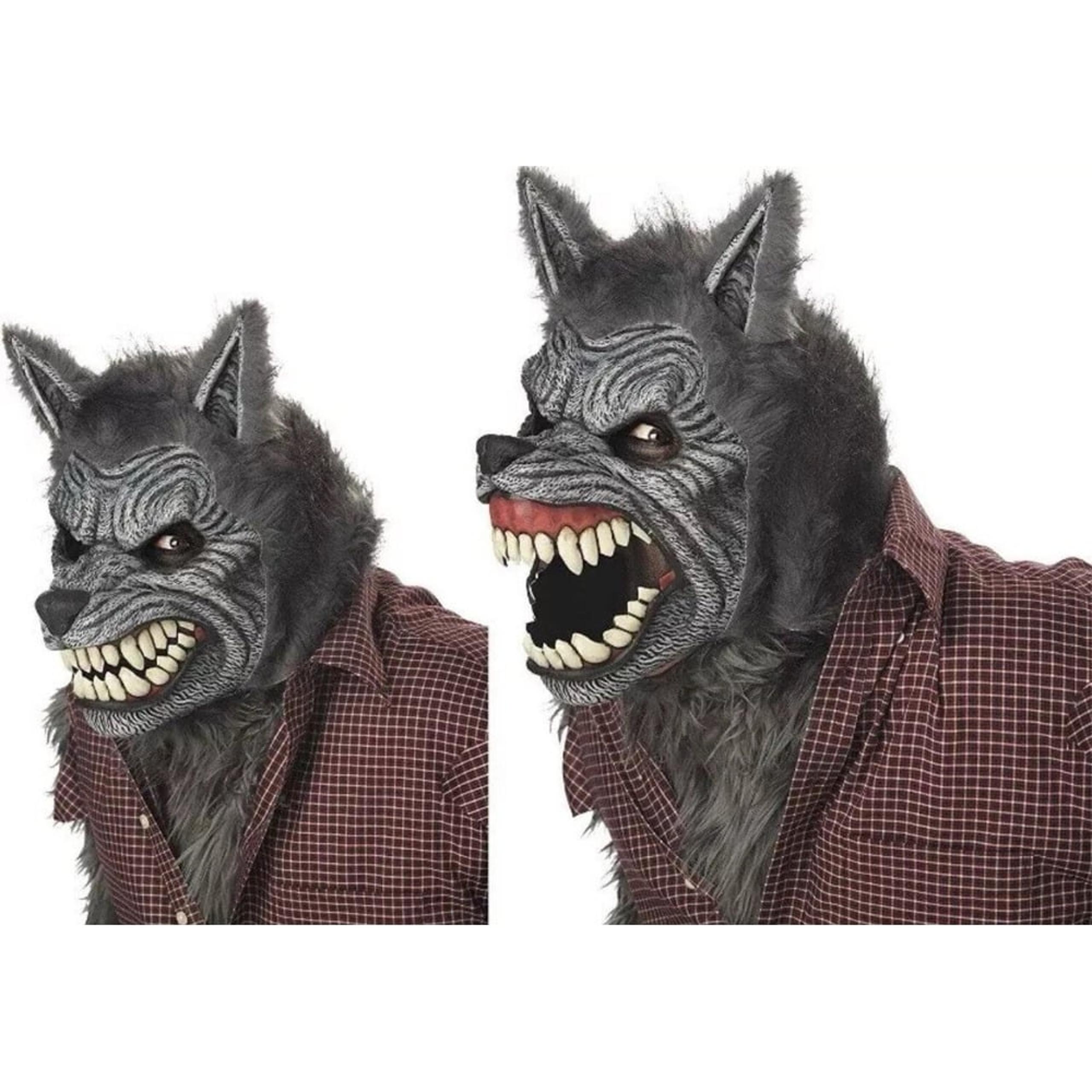 California Costumes Motion Werewolf Ani-Motion Mask Adults Teens One Size NEW