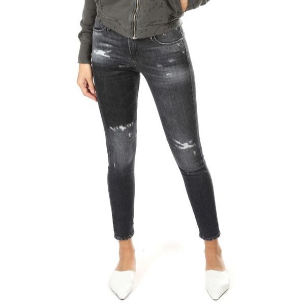 RTA Prince Skinny Jeans in Contract Black
