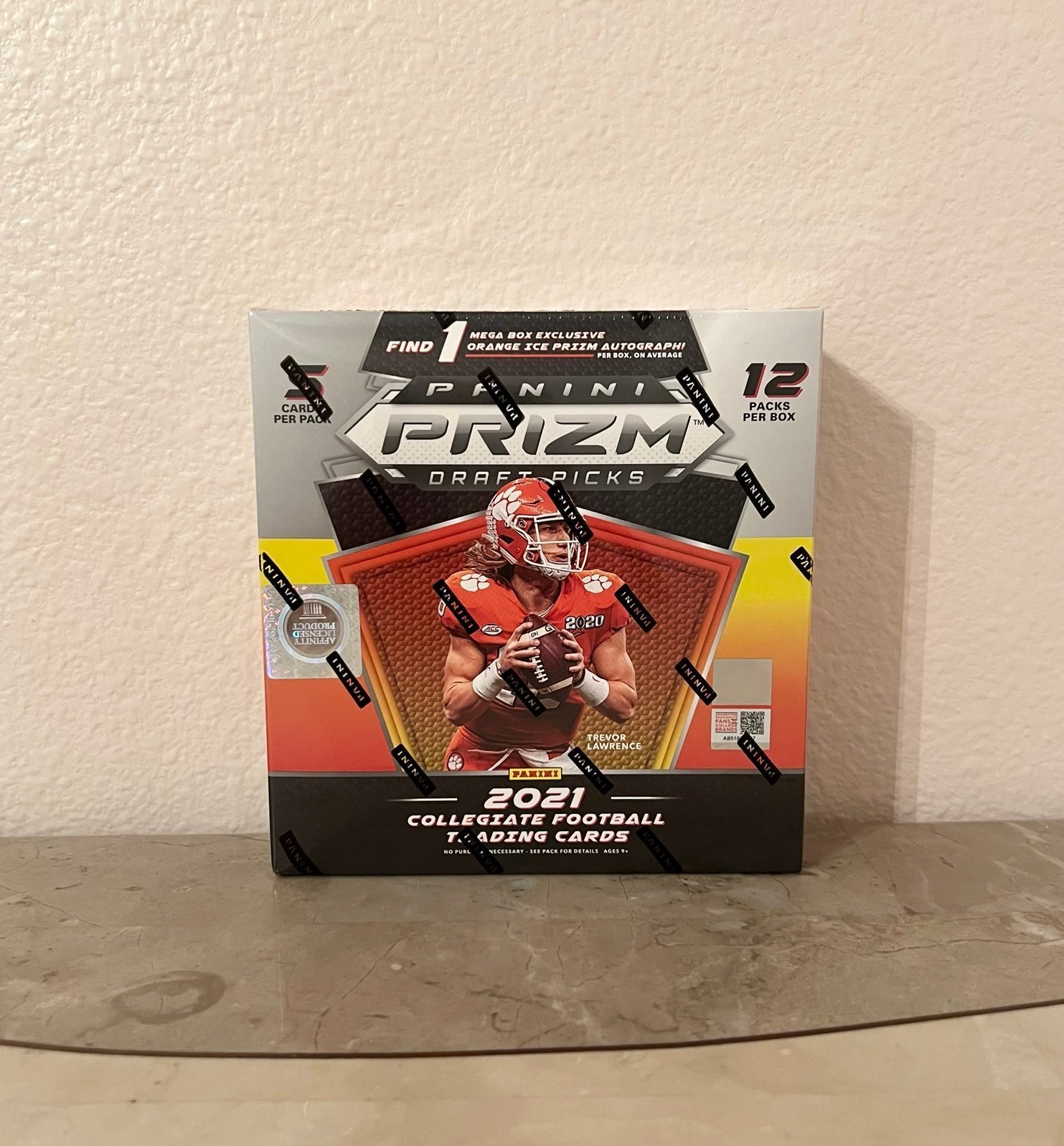 2021 Panini Prizm Draft Picks Football NFL Card Mega Box Factory Sealed