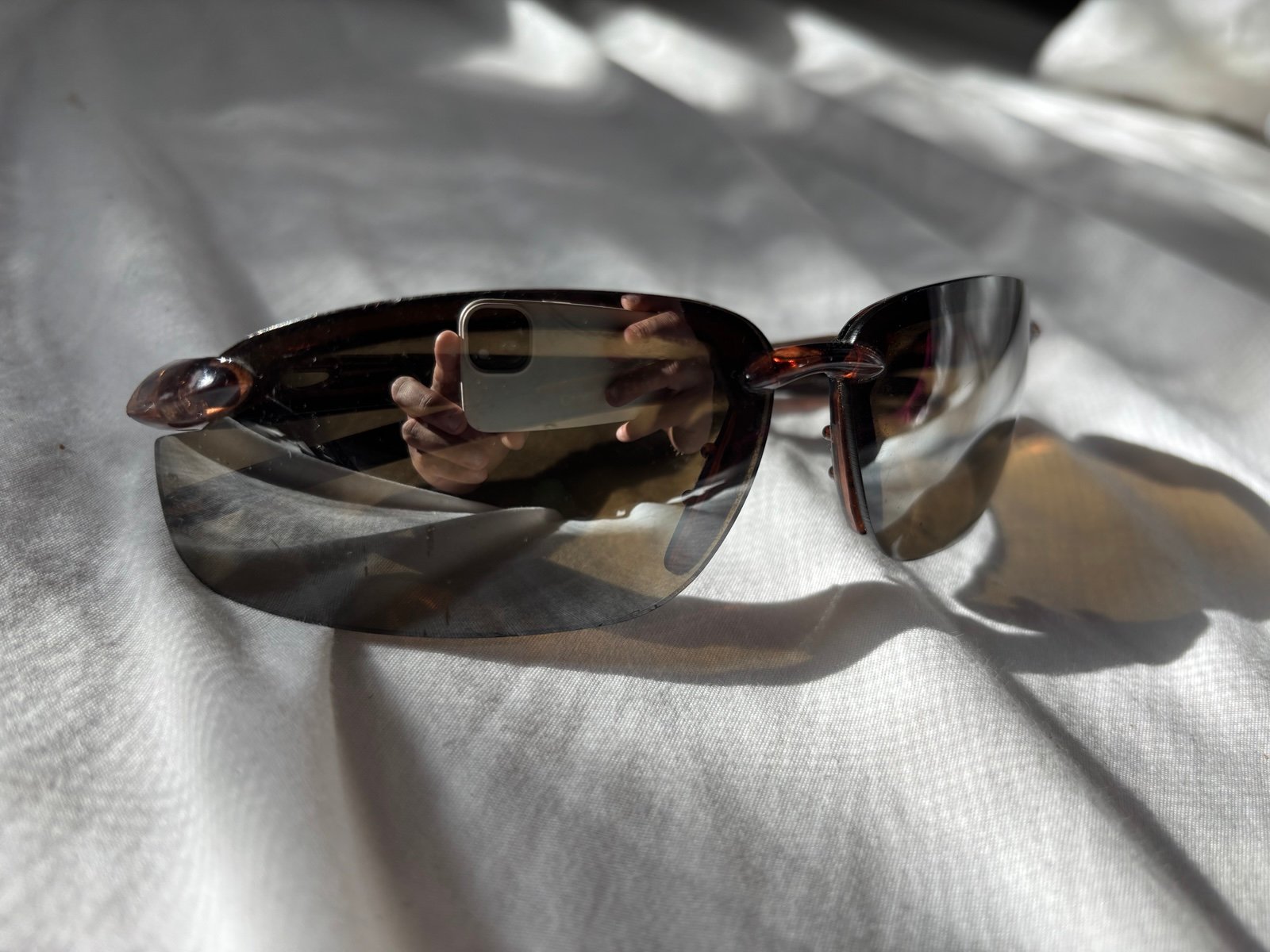 Tortoise Wasp Brown Polarized Fototec Lens Sunglasses - Comfortable Fit