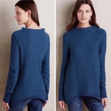 Like NEW Anthropologie Inari Knit High Neck Knit Pullover