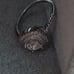 Size a double Halo style labculture diamond, white sapphire 18K white gold/925