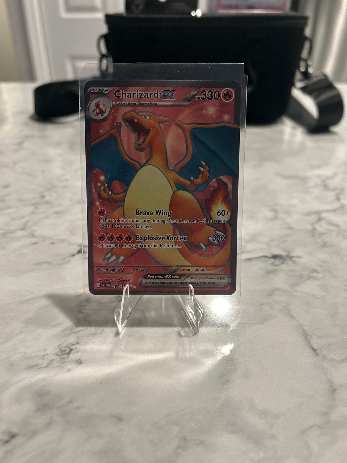 Charizard Ex 183/165 Near mint 151 Full Art