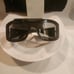GIVENCHY GV40033U Oval Mask Sunglasses In Shiny Black/Smoke