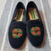 BASIC EDITIONS Christmas Wreath Loafers