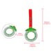 Brand New 2PCS JDM Brake Green TSURIKAWA Ring Subway Train Bus Handle Red Strap