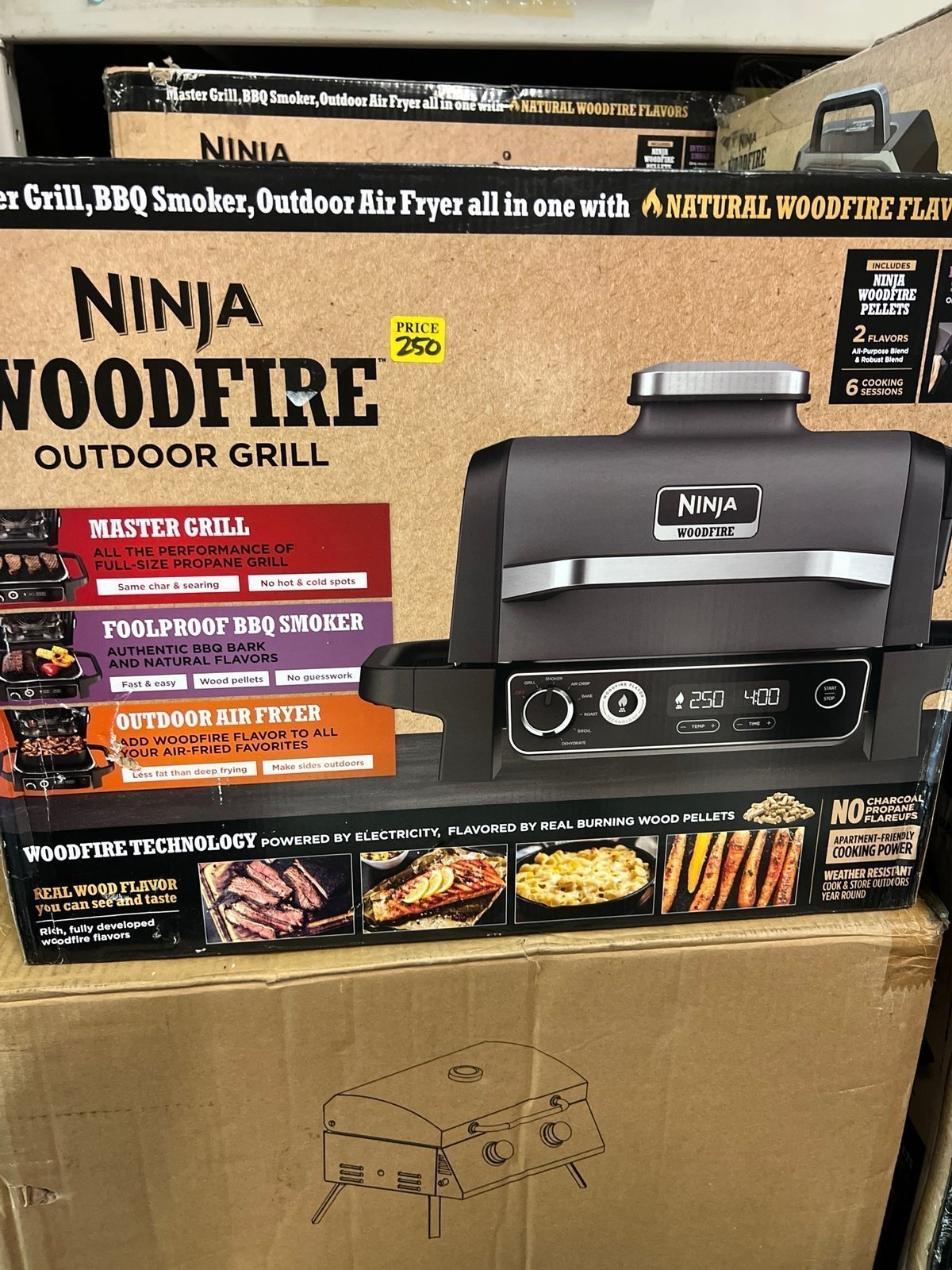 Ninja woodfire outdoor grill