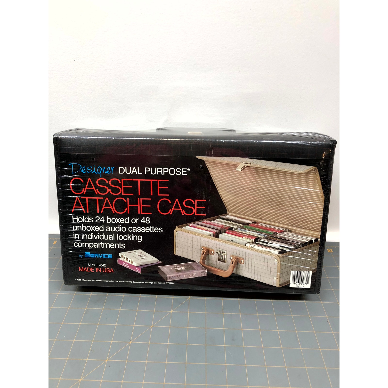 Vintage Designer Dual Purpose Cassette Case New Sealed Made in the USA
