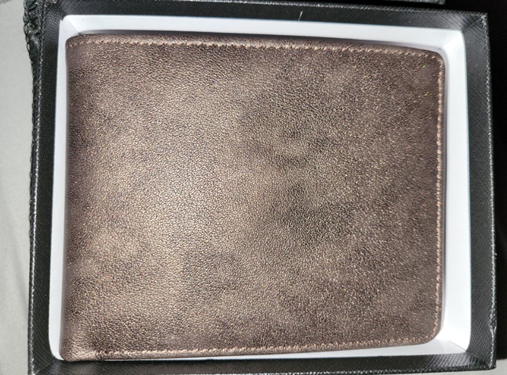 Wallet for Men-Genuine Leather RFID Blocking Bifold Wallet With 2 ID Window