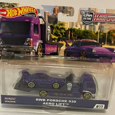 Hot Wheels 2019 Car Culture Team Transport RWB PORSCHE 930 & AERO LIFT #17