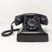 Vintage Black Ericsson Ruen PTT Rotary Desk Phone Bakelite Telephone Untested