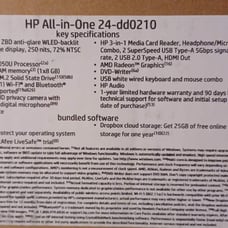 HP-ALL-IN-ONE-24-dd0210 Desktop computer
