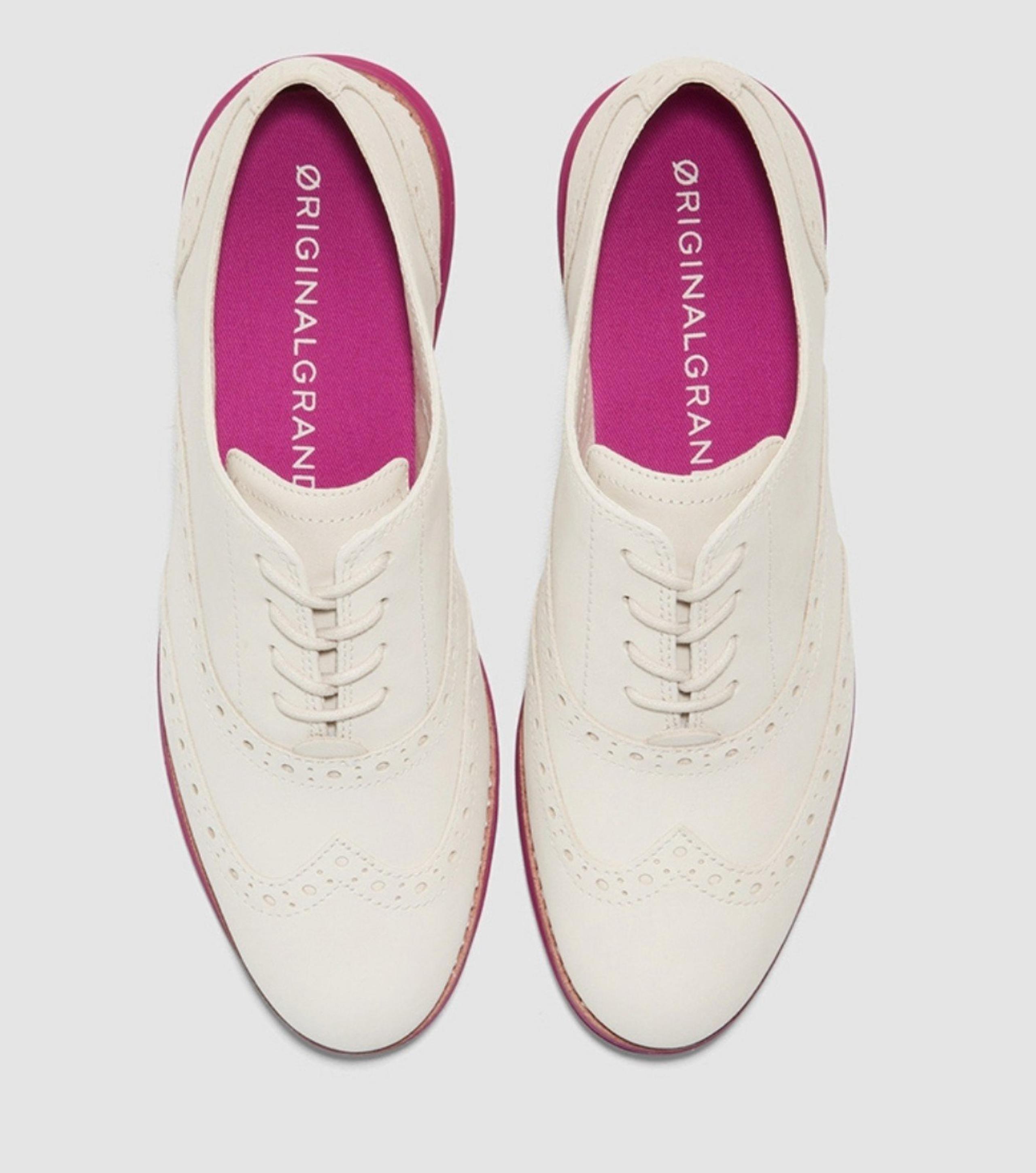 COLE HAAN ORIGINAL GRAND Wingtip Oxford Birch Women’s  Size 9