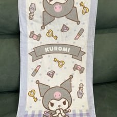 Purple Kuromi towel