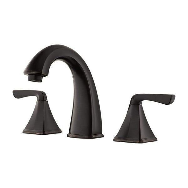 Pfister Selia Bathroom Sink Faucet Widespread 2-Handle - Tuscan Bronze
