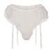 NWT: SKIMS - ROMANCE CHIFFON GARTER BOTTOM