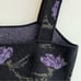 [vince] wool cashmere orchid square neck knit bralette top black L