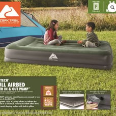 Ozark Trail 14” Full Tritech Airbed Mattress with In & Out Pump BRAND NEW