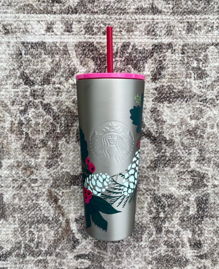 Starbucks 24oz Stainless Steel Holiday Cup - Holiday Collection 2021