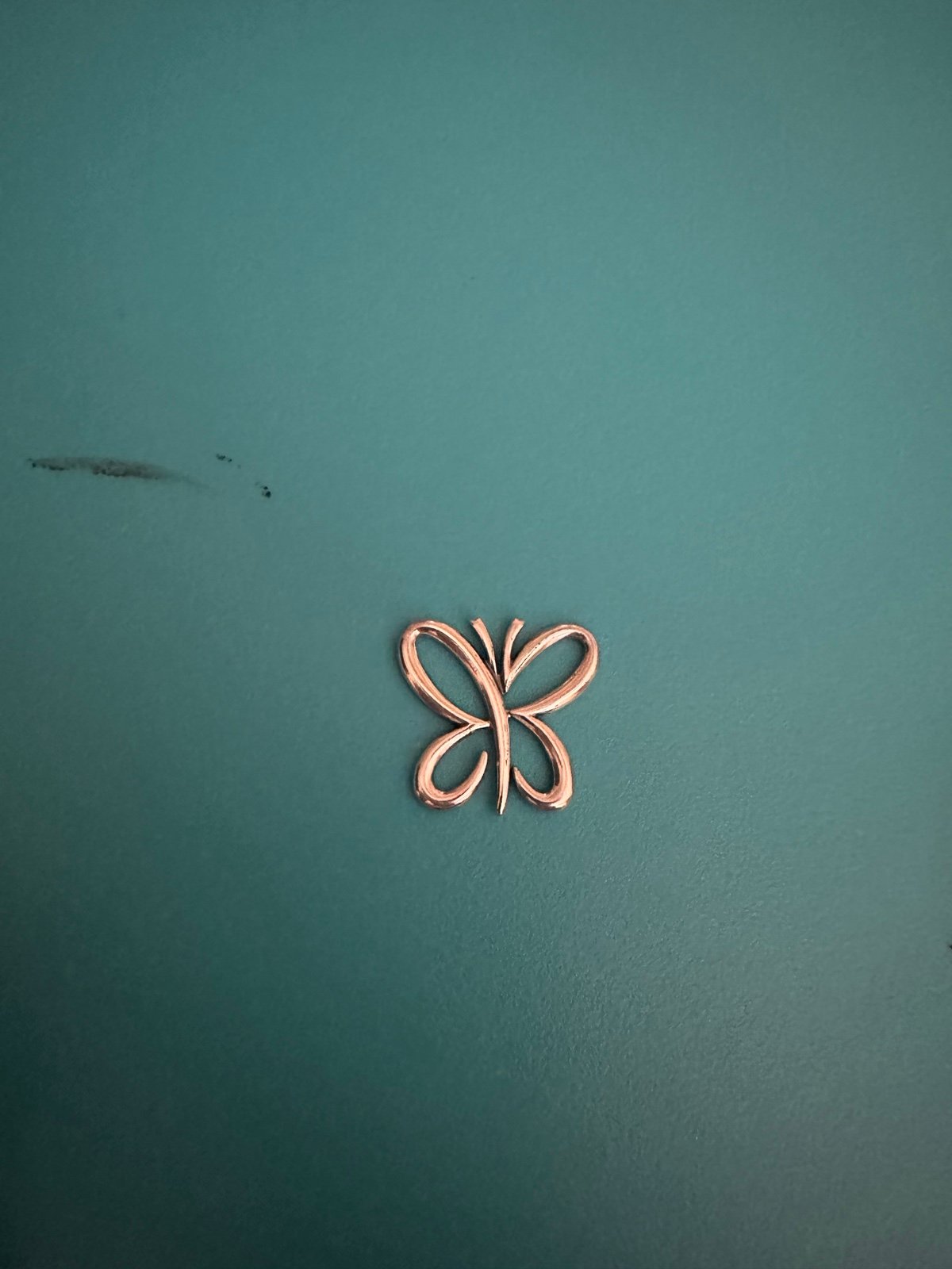Retired James Avery Open Butterfly Pendant