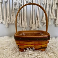Longaberger 1998 Small Easter Basket with Plastic Insert