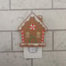 Gingerbread House Night Light Gingerbread Home Nite Lite Christmas Cookie Decor