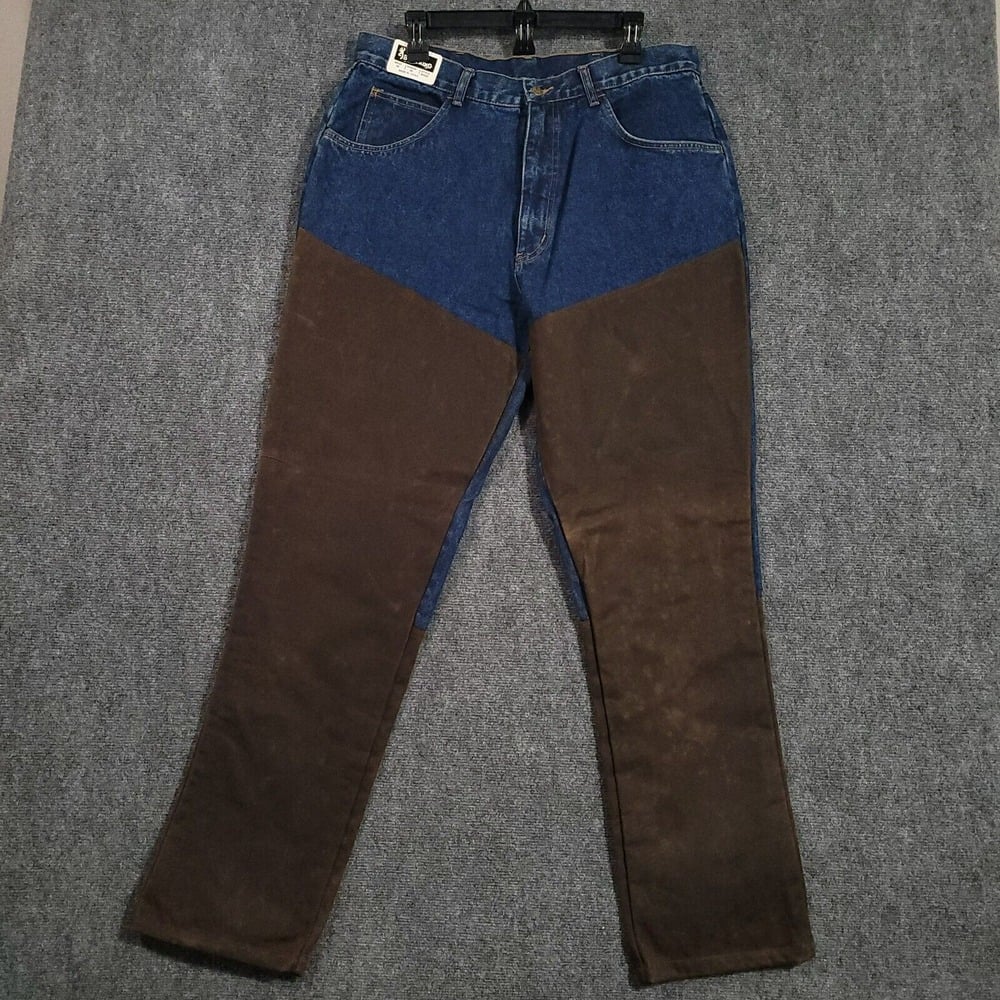Browning Pants Mens 36x32 Nylon Hunting Brush Guard Super Natural Relaxed Fit